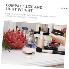 FRCOLOR Lot de 3 boîtes à poudre en vrac pour poudre de maquillage - Récipients vides en plastique - Boîte à maquillage - Boî