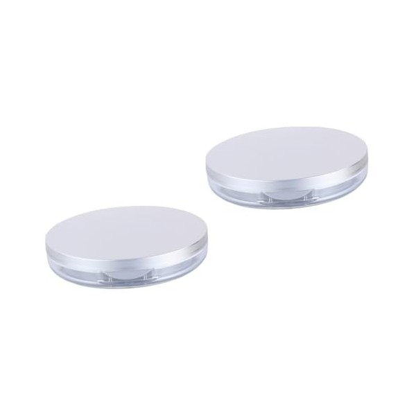 POPETPOP 6 Pièces Boîte De Poudre Porte-bouffée Houppette Cosmétique Houppette En Vrac Pot à Poudre Avec Tamis Conteneur De P