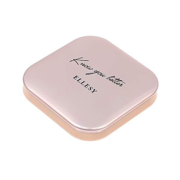 minkissy 2 Pièces Poudre De Surbrillance De Réparation Poudre Compacte Poudre Surligneur Poudre Éclaircissante Pour Le Visage