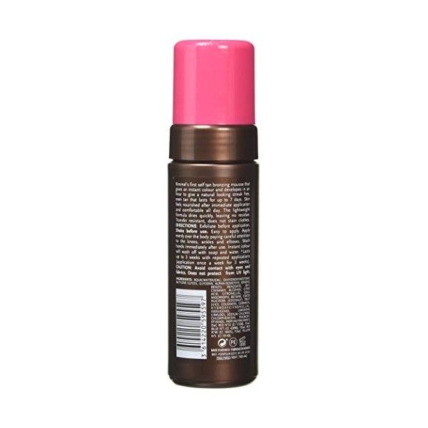 Rimmel soleil chatoyant auto mousse tan - foncé mat