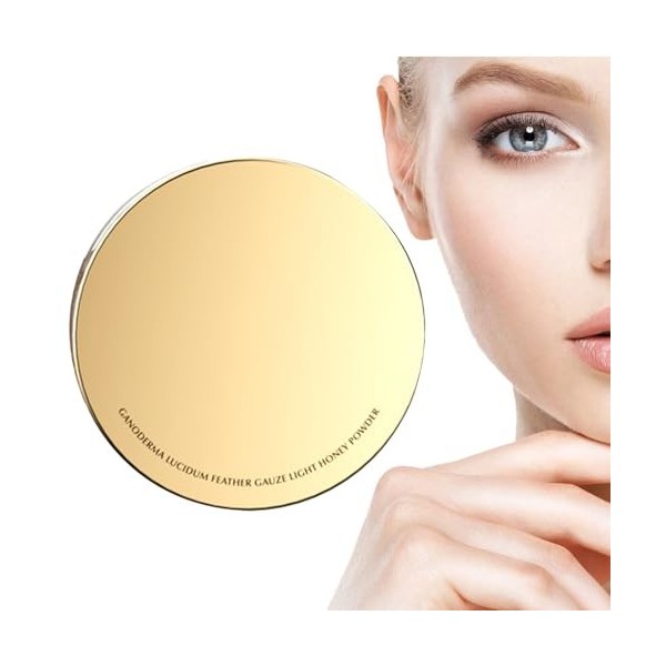 Poudre compacte pour le visage - Poudre pressée pour le visage à contrôle dhuile - Poudre propre clarifiante de finition pre