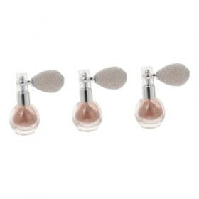 minkissy 3 Pièces pulvérisation de poudre pour le corps se maquiller spray pailleté paillettes de maquillage poudre surligneu