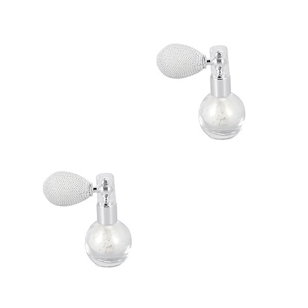 FRCOLOR 3 Pièces Bouteille Poudre De Poussière Scintillante Pulvérisateur De Poudre Palette De Maquillage Surligneur Spray Pa