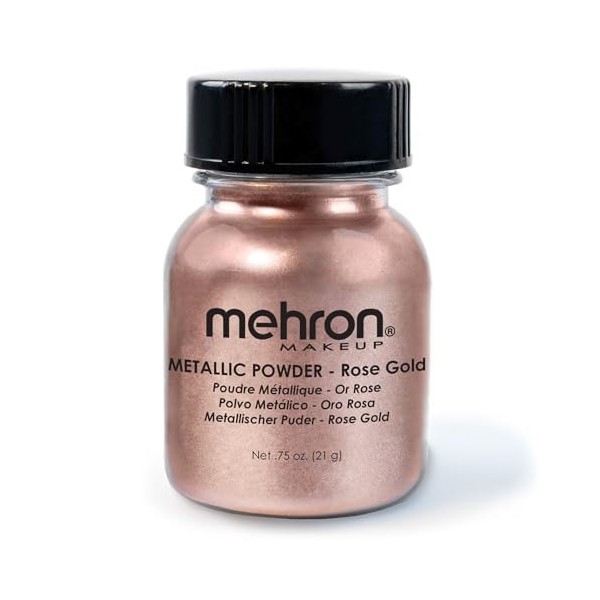 Mehron Metallic Powder - Rose 21 gr 