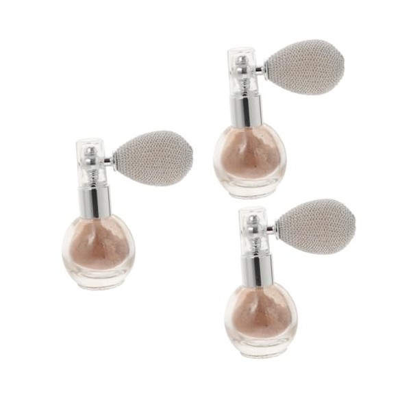 FOMIYES 3 Pièces pulvérisation de poudre pour le corps paillettes pour le corps vaporisateur spray illuminateur pour le corps