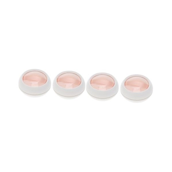 Ipetboom 6 Pièces houppette de maquillage pot cosmétique de voyage contenant de poudre de maquillage poudrière vide étui à co