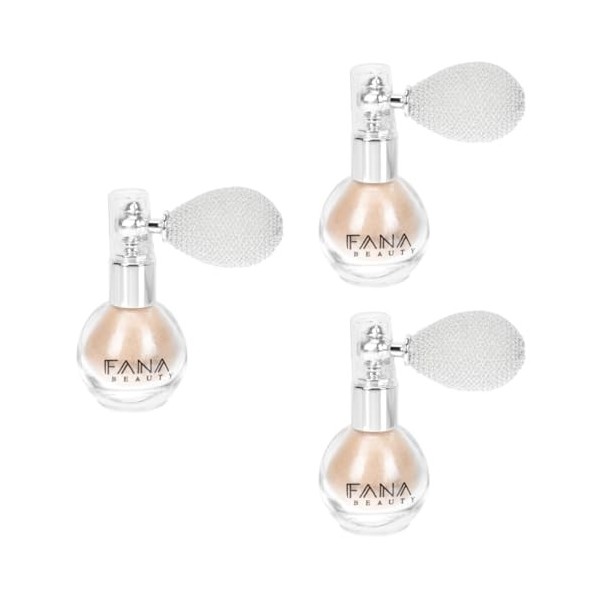 FRCOLOR 2 Pièces pulvérisation de paillettes spray de maquillage en poudre spray scintillant pour les cheveux décor accessoir