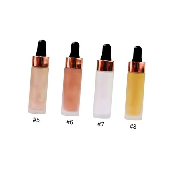 FRCOLOR Surligneur Tridimensionnel Rehausseur De Mode 2 Pièces Gouttes Éclairantes Pour Femmes Dc- Rehausseur De Maquillage