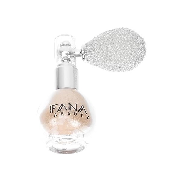 minkissy 3 Pcs Spray Paillettes Scintillant Spray Poudre Corps Poudre Spray Corps Surligneur Pulvérisateur Surligneur Poudre