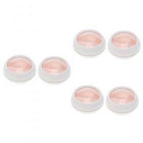 Beaupretty 6 Pièces Pot Cosmétique De Voyage Houppette En Vrac Houppette De Maquillage Étui à Cosmétiques Poudre Paquet
