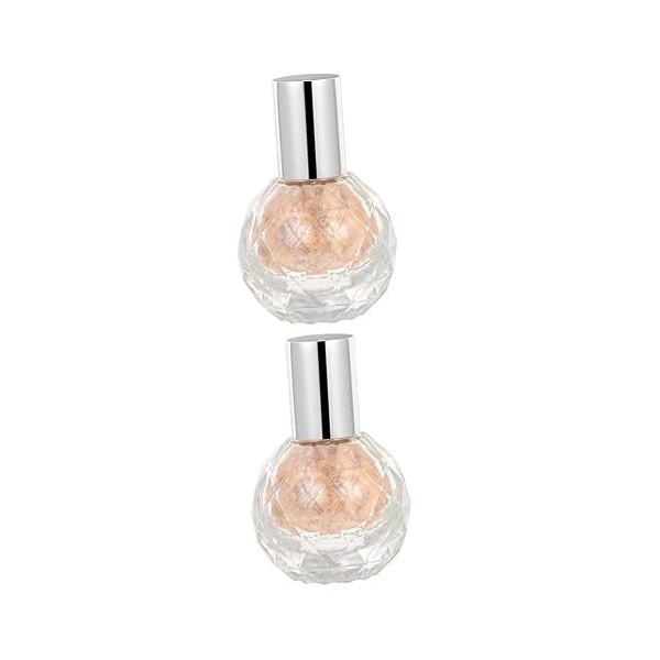 minkissy 3 Pièces 1 Poudre Scintillante Décoration Pulverisateur Un Verre Cadeau Éclair