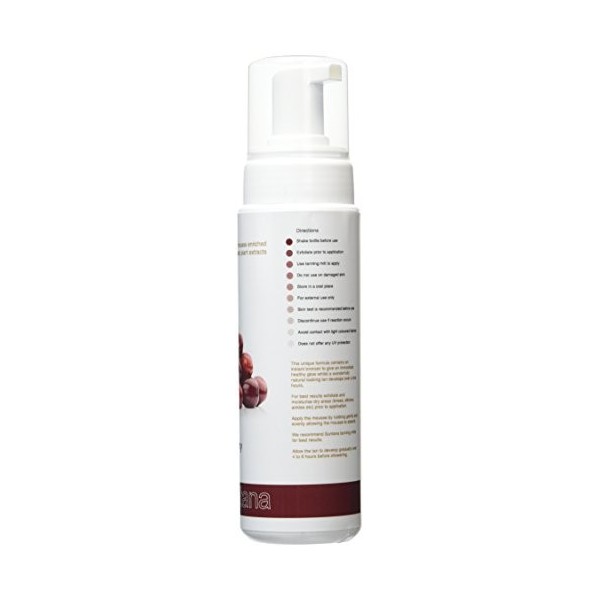 Suntana Spray tan Spray Tan Mousse autobronzante parfumée à la cerise Taille M