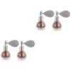 DOITOOL 4 Pièces pulvérisation de paillettes un verre pulvérisateur de poudre de maquillage poudre de cheveux décor spray pai