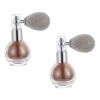DOITOOL 4 Pièces pulvérisation de paillettes un verre pulvérisateur de poudre de maquillage poudre de cheveux décor spray pai