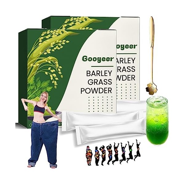 Naveta Barley Grass Powder 100% Pure & Organic, Naveta Pure Organic Barley Grass Powder, Weight Loss Powder for Women Men 3 