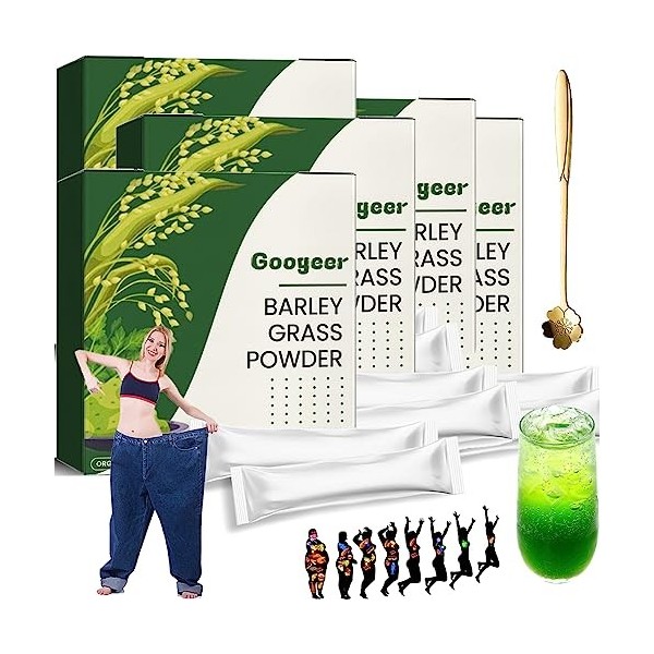 Naveta Barley Grass Powder 100% Pure & Organic, Naveta Pure Organic Barley Grass Powder, Weight Loss Powder for Women Men 3 