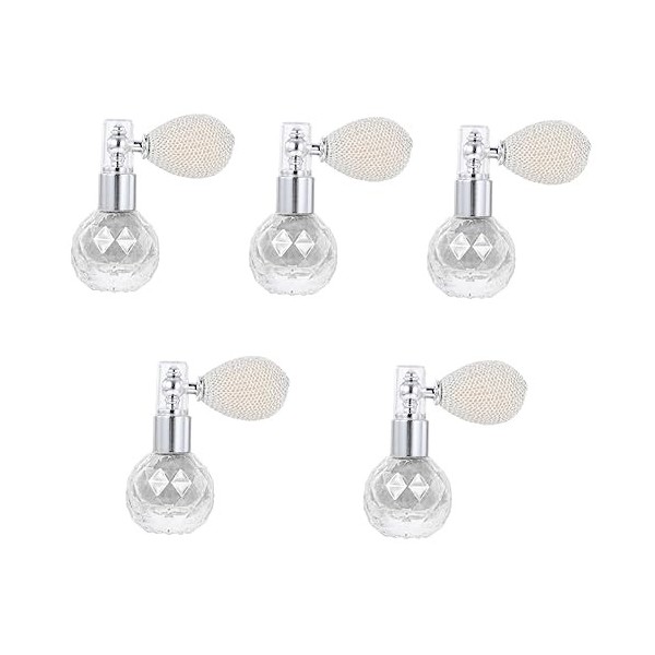 Beaupretty 2 Pcs Corps Air Bag Poudre Blush Parfum Presse Poudre Maquillage Visage Paillettes Poudre Maquillage Spray Corps S