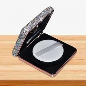 Conteneur de poudre de maquillage Puff Case Boîte de rangement de remplacement portable Fond de teint liquide Pots cosmétique