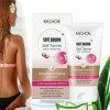 Crème Bronzante, Auto Bronzant Brun Doux,Auto Bronzante Foncée, Lotion Auto Bronzante Durée,Bronzant Naturel Auto Bronzant Po