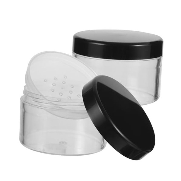 10 Pièces Poudrier Contenants De Poudre Pour Le Visage Contenant De Poudre De Maquillage Petits Pots Avec Couvercles Porte-po