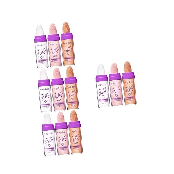 Beaupretty 6 Pièces Mettre En Évidence La Poudre De Pat Maquillage Surligneur Briller Poudre De Surbrillance Féerique Poudre 