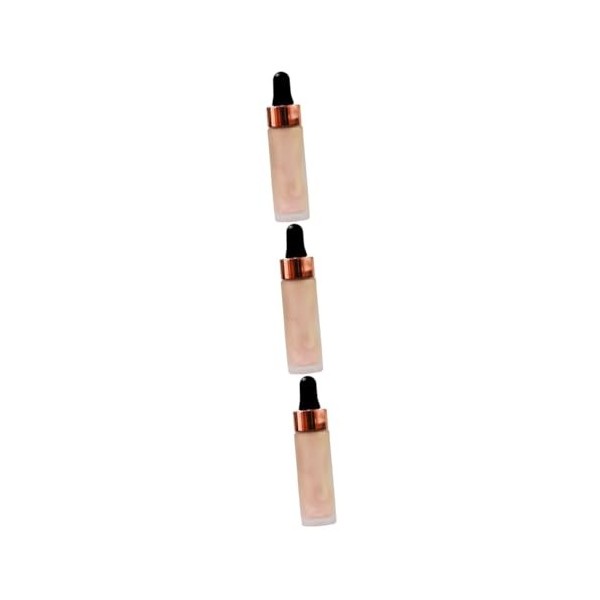 minkissy 3 Pièces Mode Maquillage Tridimensionnel Éclairant Re Femmes Gouttes Dc- Rehausseur Surligneur Rehausseur