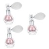 COHEALI 3 Pièces Pulvérisation De Paillettes Poudre Pour Le Corps Pour Femmes Spray Corporel Pour Femme Flacons De Parfum Vid