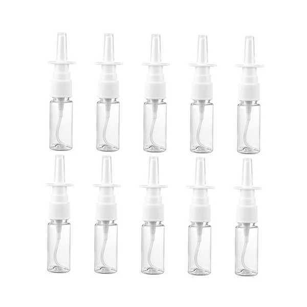 iplusmile 60 Pièces Mini Vaporisateur Etagere Rangement Plastique Vaporisateur Portatif Flacon Pulvérisateur Épaissi Vaporisa