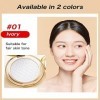 Golden Diamond Face Powder, Golden Face Powder, Golden Diamond Makeup Powder, Waterproof Oil Control Lightweight Concealer Po