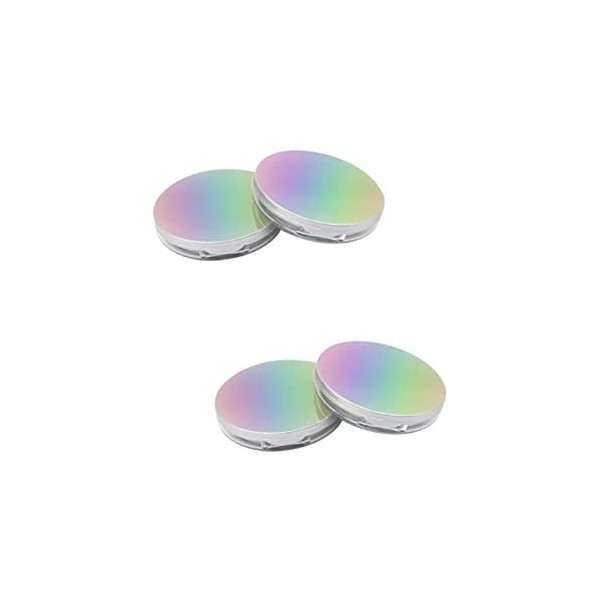 FOMIYES 10 Pièces Poudrier Étui Compact à Poudre Cas De Poudre De Maquillage Contenant De Houppette Pour Le Corps Étui Compac