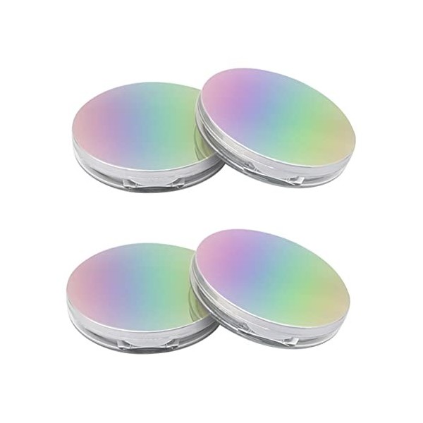 Beavorty 10 Pièces Poudrier Compact De Maquillage Vide Poudre De Maquillage Étui Compact à Poudre Étui à Poudre Vide Contenan