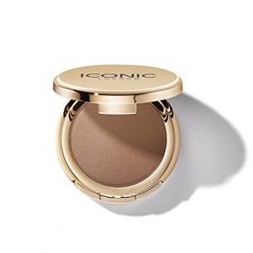 ICONIC London Precision Duo Contour Pots | Pour sculpter les os de joues | Poudre ultra fine pour un look naturel | Vegan et 