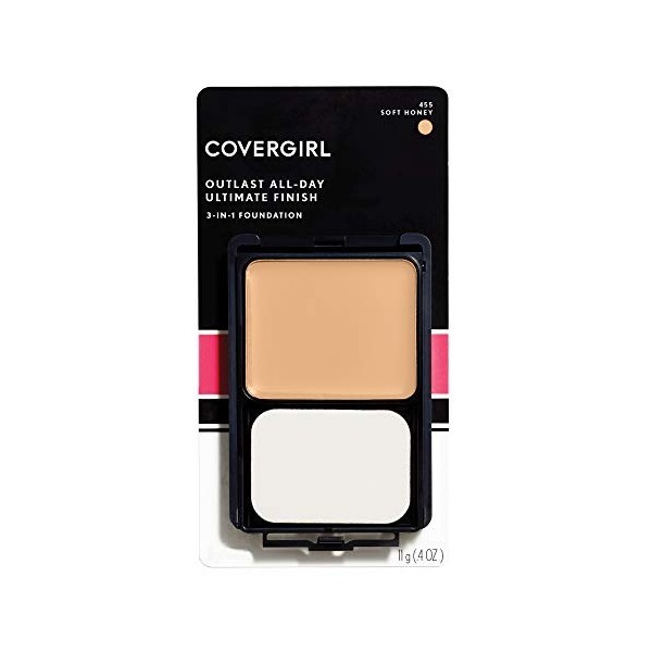 COVERGIRL - Ultimate Finish Liquid Powder MakeUp Soft Honey - 0.4 oz. 11 g 