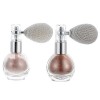 minkissy Spray Pailleté 6 Pièces Pulvérisation De Paillettes Corps Chatoyant Poudre Éclaircissante Pour Le Corps Pulvérisatio