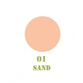 Veg-Up Poudre compacte végétalienne sans gluten Nickel Free Plastic No 01 SAND 10 gr