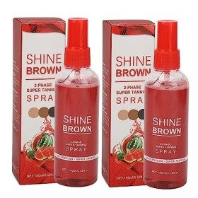 2pcs 100Ml Auto-hydratant Bronzant Spray Auto Ta Tor Spray Auto-Bronzant Spray Bronzant Extérieur