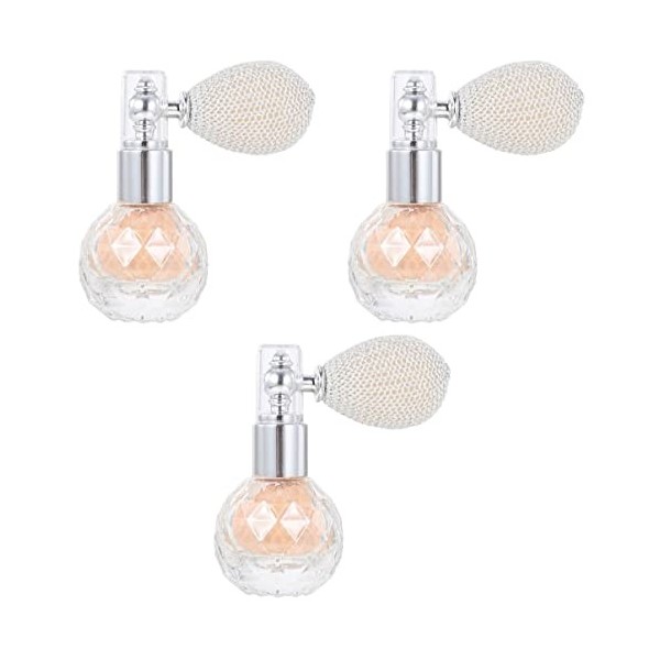 FOMIYES Souligner 3Pcs Décoration Paillettes: Hommes Scintillants Cosmétiques Poudre Pulvérisation Airbag Or Accessoires Pomp