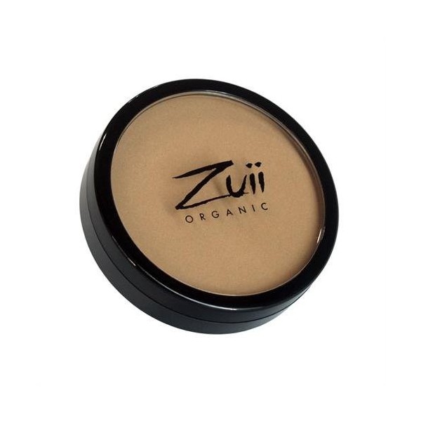 Zuii Organic - Fond de teint bio poudre floral noisette - 30 ml