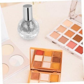 FRCOLOR Lot de 5 poudres scintillantes pour le maquillage - Surligneur à paillettes - Flacon de poudre scintillante - Recharg