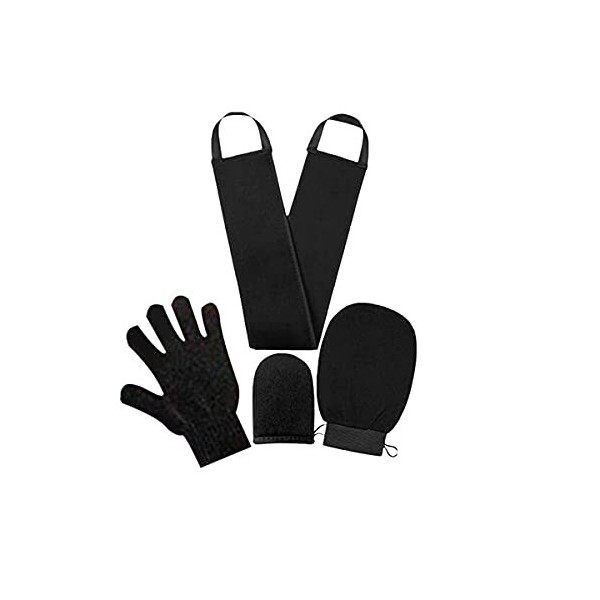 Gant Autobronzant, 4 Pièces / Ensemble Gants De Bronzage Corps Auto-bronzant Applicateur Réutilisable Auto-bronzant Mitaine C