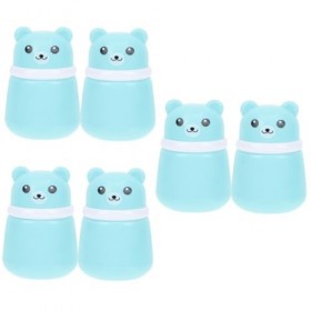 ABOOFAN 6 Pièces Boîte De Poudre Pour Le Corps Contenants De Poudre Houppette Pelucheuse De Bébé Récipient à Poudre Étui à Po