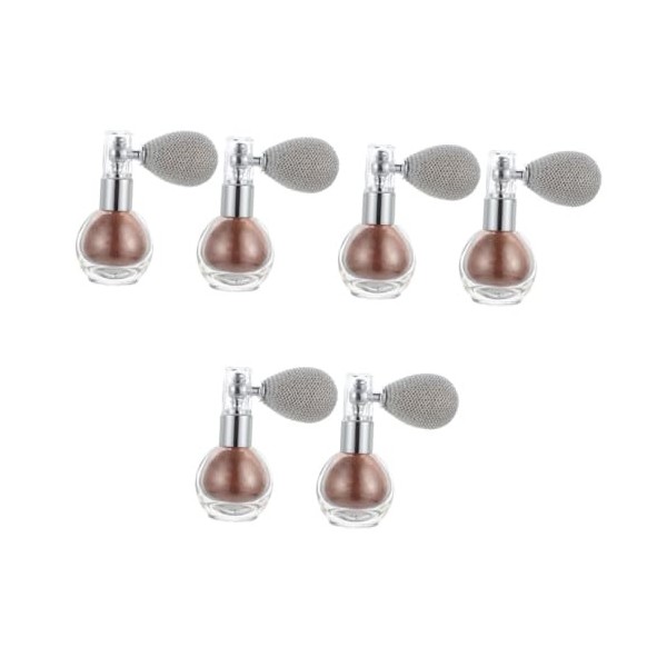 Beavorty 6 Pièces Pulvérisation De Paillettes Pulverisateur Cheveux Se Réconcilier Fille Plastique