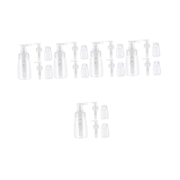 minkissy 6 Pièces De Poudre De Poudre De Talc Souffleur De Poudre Vide Coiffeur Outils De Coiffure Pompe De Pulvérisation De