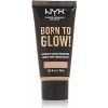 NYX Professional Makeup Fond de Teint Éclat Born to Glow, Fini Éclatant, Couvrance Moyenne Modulable, Formule Vegan, Teinte :