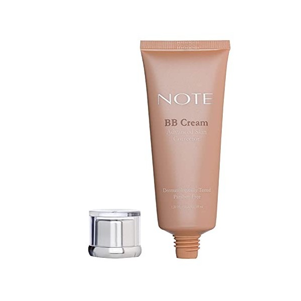 NOTE COSMÉTIQUE - BB Crème Hydratante Teintée - Maquillage et Soin de la Peau Tout-en-un - Protection SPF 15 - Hydratation In