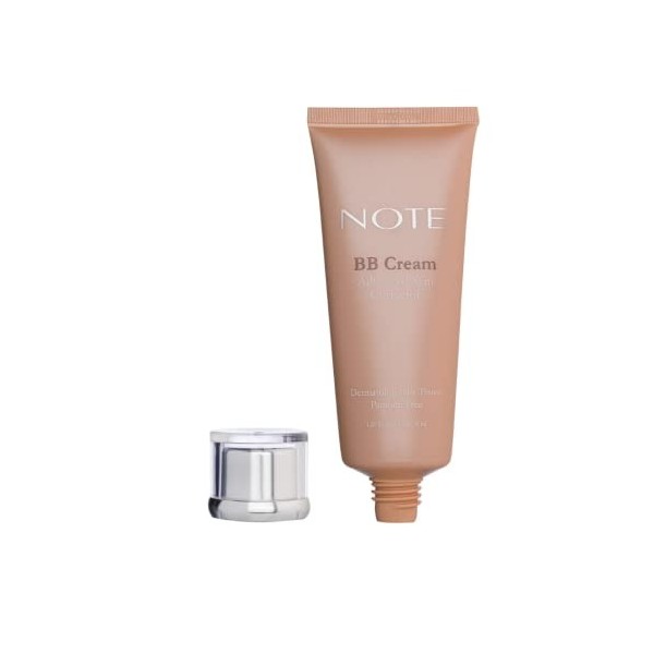 NOTE COSMÉTIQUE - BB Crème Hydratante Teintée - Maquillage et Soin de la Peau Tout-en-un - Protection SPF 15 - Hydratation In...