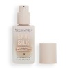 Makeup Revolution, Skin Silk Serum Foundation, Light to Medium Coverage, Contains Hyaluronic Acid, F7, 23ml