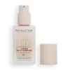 Makeup Revolution, Skin Silk Serum Foundation, Light to Medium Coverage, Contains Hyaluronic Acid, F7, 23ml