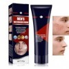 Fond de teint BB Cream pour homme, crème hydratante teintée pour le visage des femmes, crème correctrice de couleur