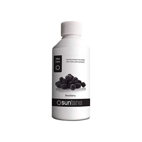 Suntana Spray Tan Blackberry Parfumé Spray Bronzage Solution, After Dark Tan 250 ML
